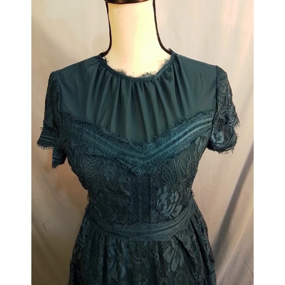 Bohme Teal party dress - Picture 3 of 8